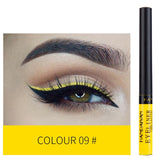 Long Lasting Sexy Charming Eye Liner Pen Hot HANDAIYAN 12 Colour Waterproof Matte Eye Cosmetics Shadow EyelinerTSLM1