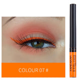 Long Lasting Sexy Charming Eye Liner Pen Hot HANDAIYAN 12 Colour Waterproof Matte Eye Cosmetics Shadow EyelinerTSLM1