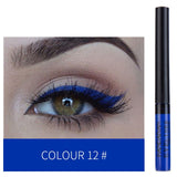 Long Lasting Sexy Charming Eye Liner Pen Hot HANDAIYAN 12 Colour Waterproof Matte Eye Cosmetics Shadow EyelinerTSLM1